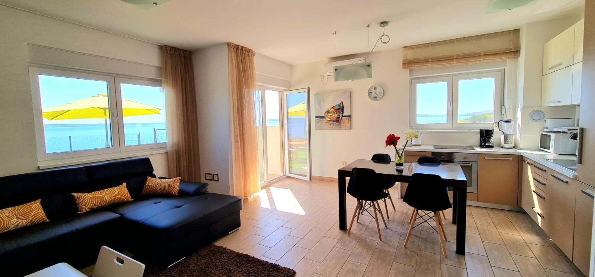 Apartments Nicolas - Beach & Sea 10M Away - Amazing Sea View! Ртина Экстерьер фото