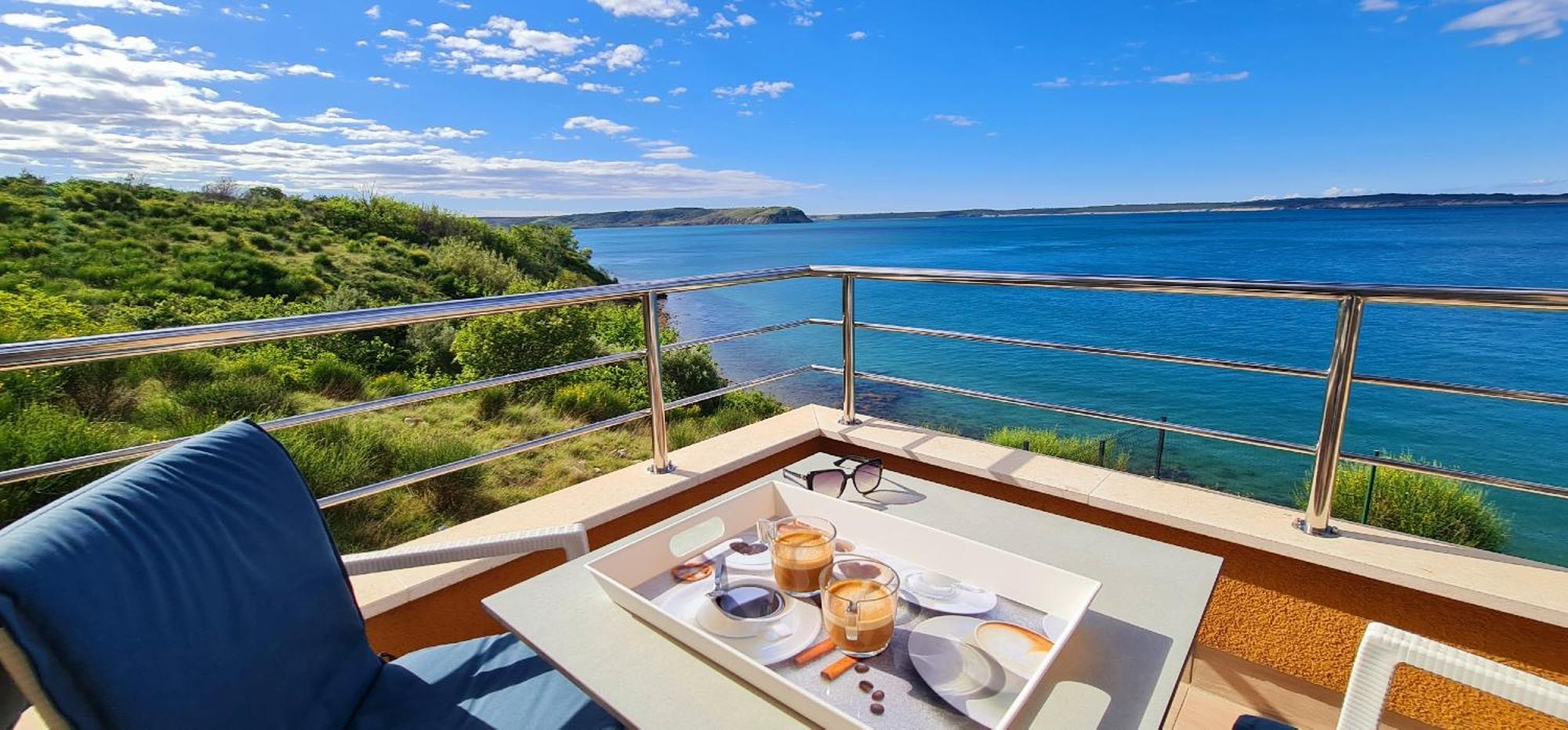 Apartments Nicolas - Beach & Sea 10M Away - Amazing Sea View! Ртина Экстерьер фото